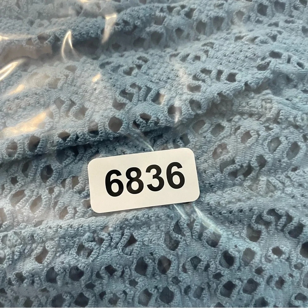 Free People FP Beach Open Knit Crochet High Low Cover Up Dress S 26836 - Picture 11 of 11